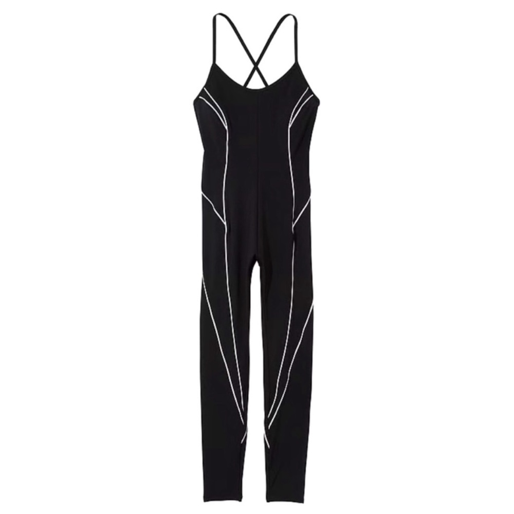 Victorias Secret Essential Fine Lines jumpsuit- NWT Medium